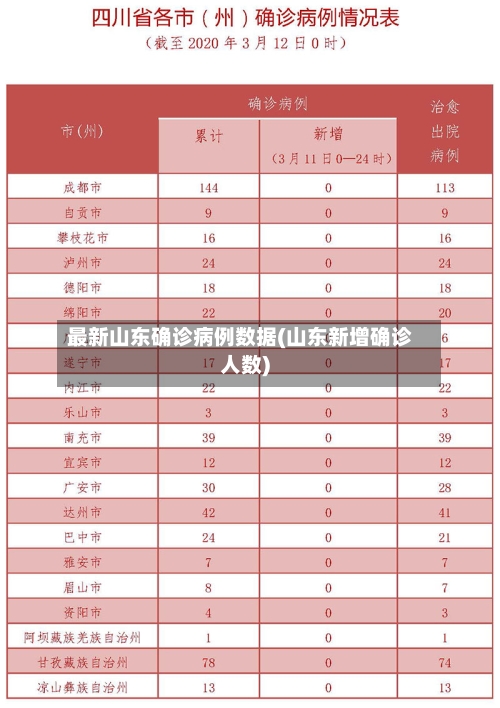最新山东确诊病例数据(山东新增确诊人数)-第2张图片