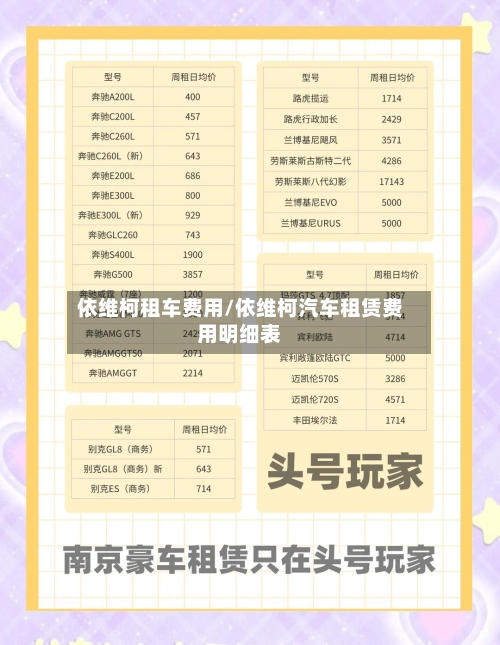 依维柯租车费用/依维柯汽车租赁费用明细表