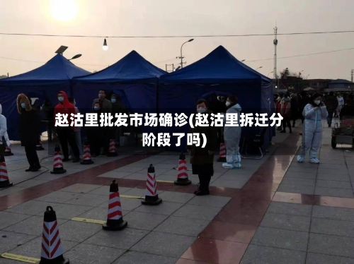 赵沽里批发市场确诊(赵沽里拆迁分阶段了吗)-第2张图片