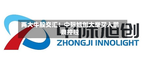 两大牛股交汇！中际旭创大举买入鹏鼎控股