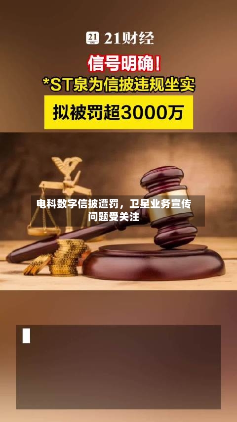 电科数字信披遭罚，卫星业务宣传问题受关注-第3张图片