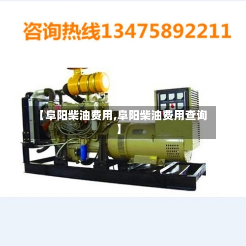 【阜阳柴油费用,阜阳柴油费用查询】-第3张图片