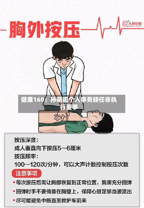 健康160:孙萌因个人事务辞任非执行董事-第1张图片