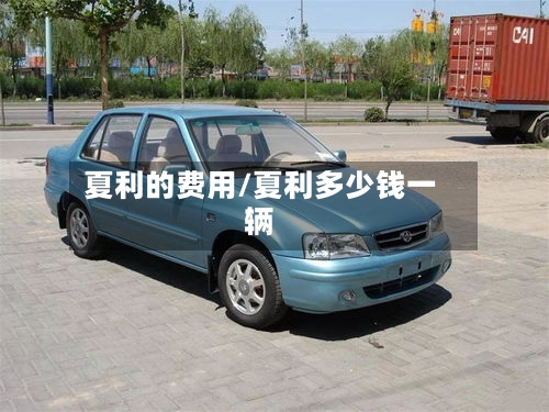 夏利的费用/夏利多少钱一辆-第3张图片